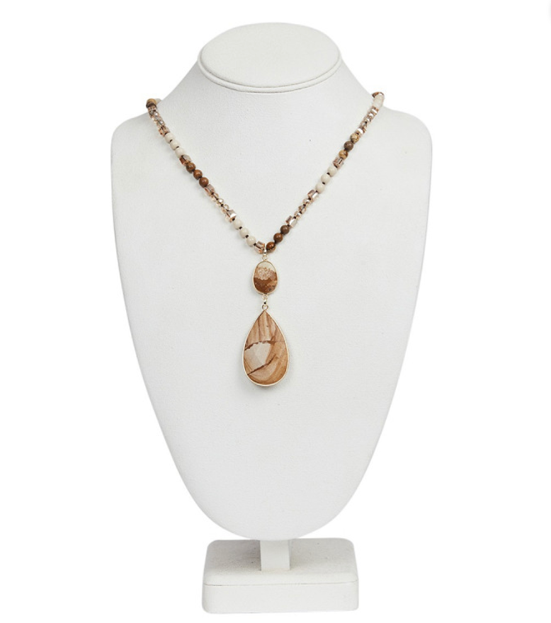 Camilla -kaulakoru, ruskea