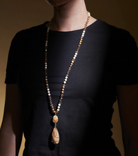 Camilla -kaulakoru, ruskea