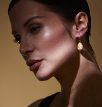 Carina -korvakorut, ruskea