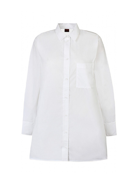 Cain - kauluspaita, valkoinen