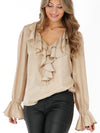 Selma blouse, golden sand