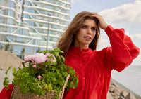 Faisa -puuvillapaita, punainen