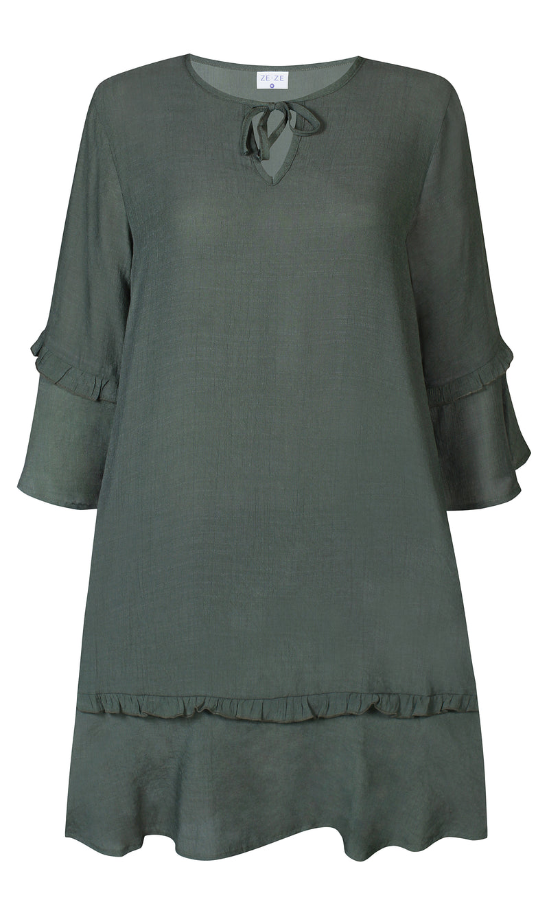 Bea dress, green