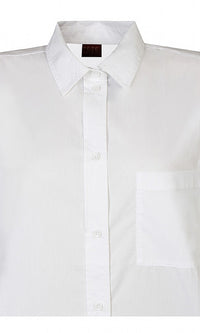 Cain - kauluspaita, valkoinen