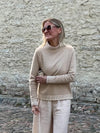 Amalia sweater, latte