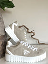 Igi &amp; Co Tess Green sneaker, beige