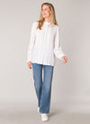 Ilaisha blouse, white