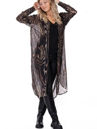 Raven -kaftaani, chestnut / gold / black