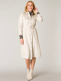 Angelique jacket dress, soft sand