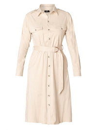 Angelique jacket dress, soft sand