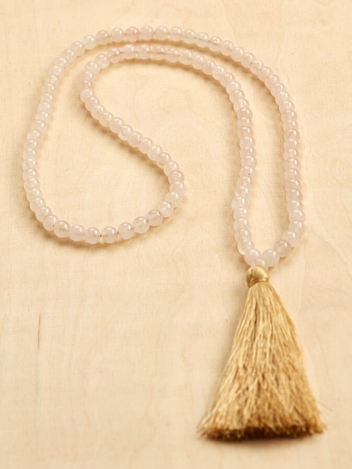 Necklace MALA Love, pink