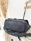 Vermont leather bag, black