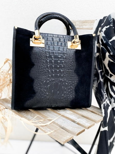 Lauren shoulder/handbag, black