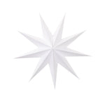 Paper star, 40 cm, grey-pink