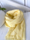 Classic Blanca scarf, yellow