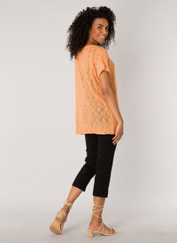 Kawthar sweater, salmon