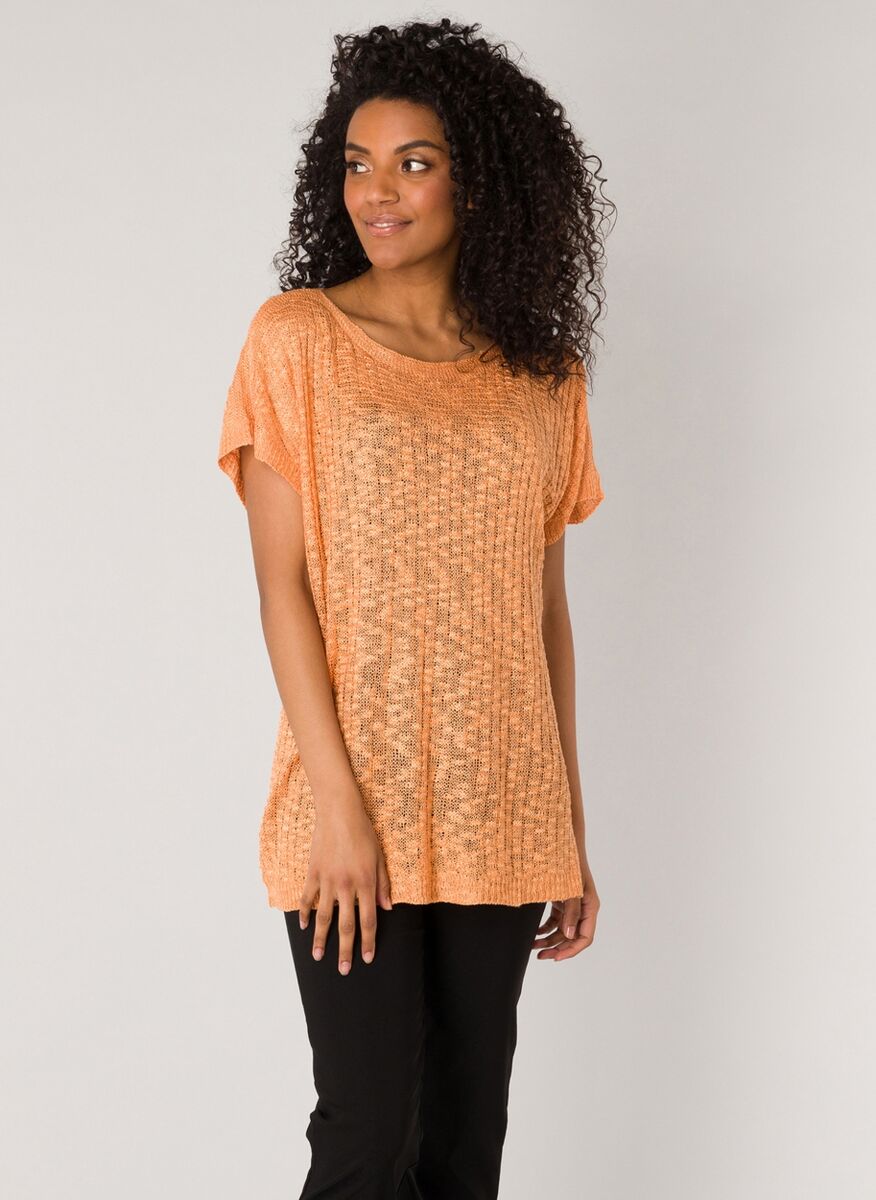 Kawthar sweater, salmon