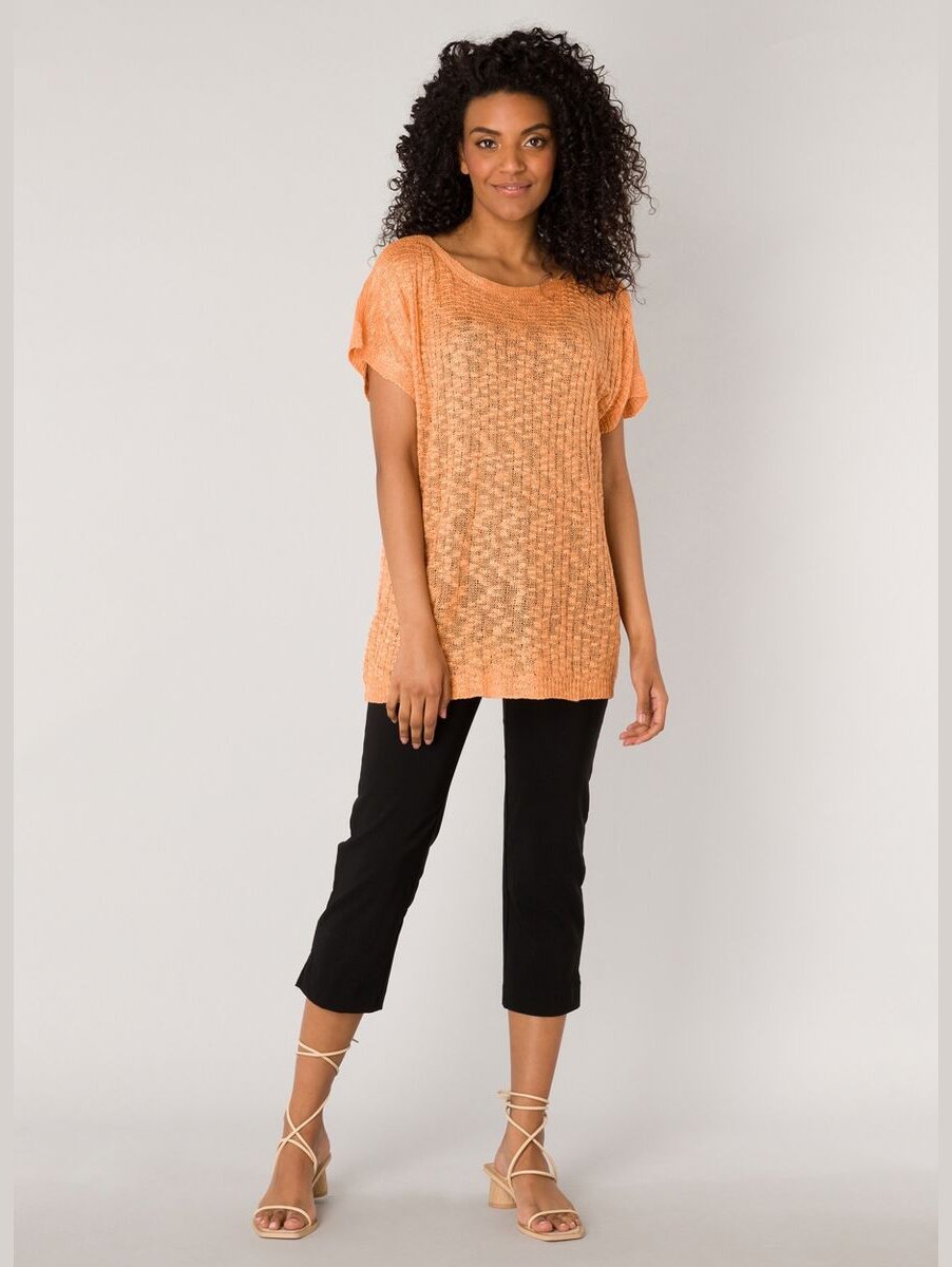 Kawthar sweater, salmon