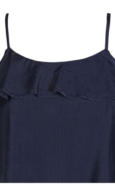 Dua top, midnight blue