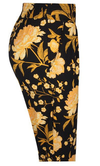Uria capri pants, black
