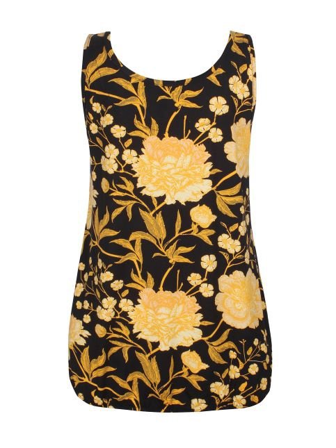 Uria top, black