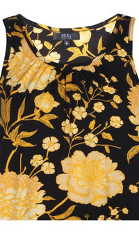 Uria top, black