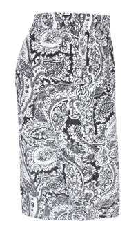 Jamina -hame, musta/valkoinen