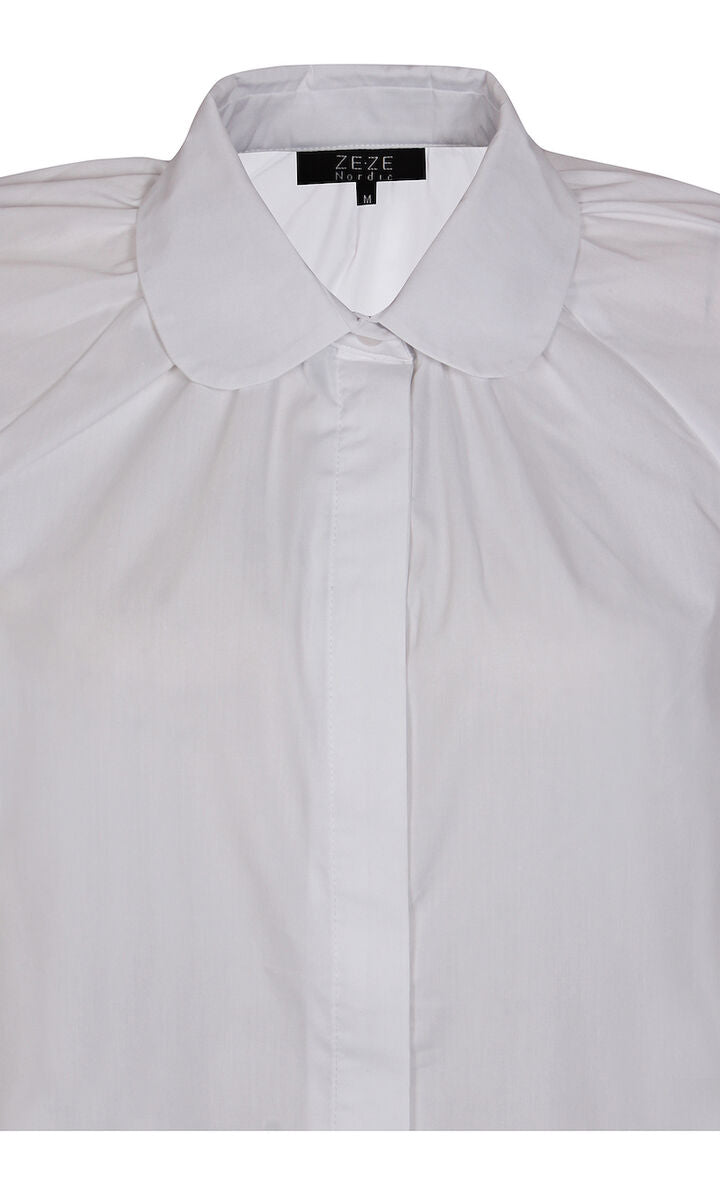 Mio -kauluspaita, valkoinen