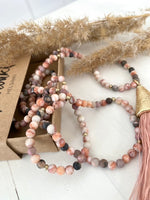 Cecilia necklace, pink