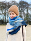 Shannon scarf, blue