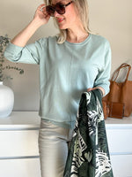 Norma sweater, mint
