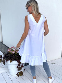 Malibu dress/tunic, white