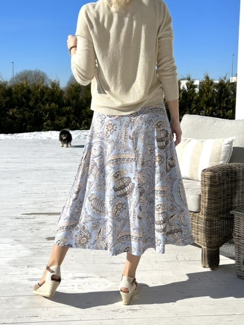 Esqualo Pastel Dreams skirt, light blue