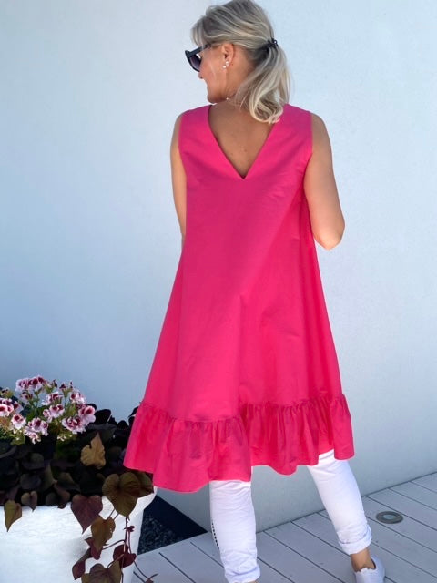 Malibu dress/tunic, spicy pink