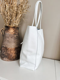 Gloria -nahkashopperi, valkoinen