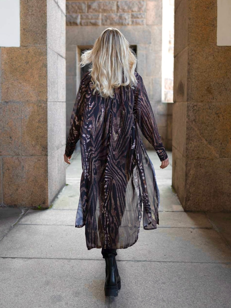 Raven -kaftaani, chestnut / gold / black