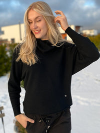 Camilla polo shirt, black