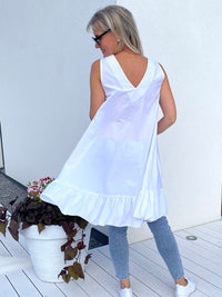 Malibu dress/tunic, white
