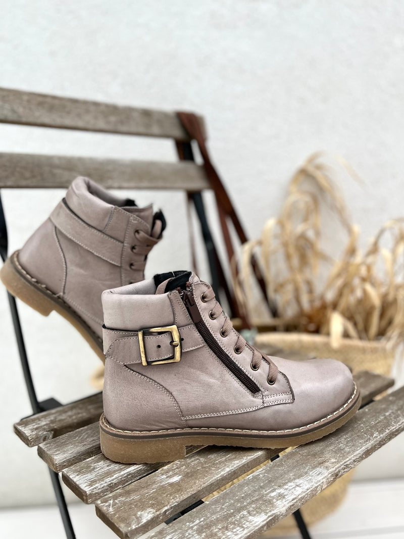 Monte ankle boots, Taupe