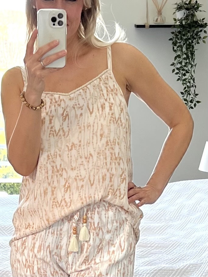 Esqualo Sandstorm top, light sand