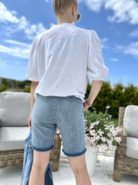 Para Mi Zoe denim shorts, Smokey indigo