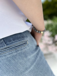Para Mi Zoe denim shorts, Smokey indigo
