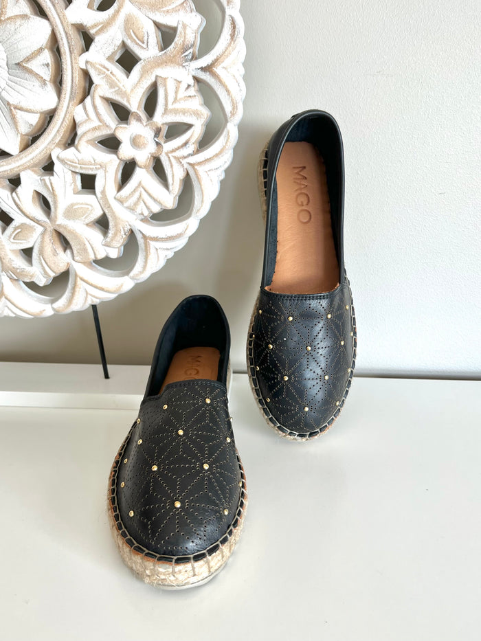 Mago espadrilles, black