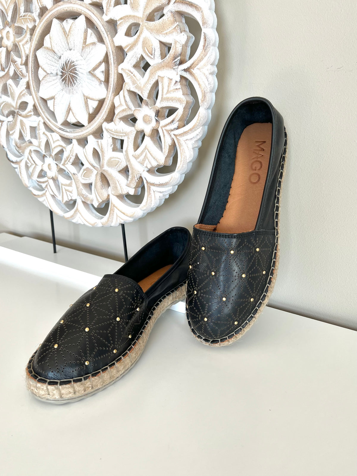 Mago espadrilles, black