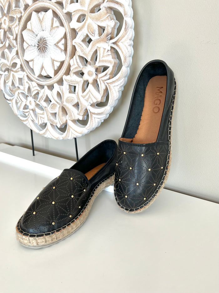 Mago espadrilles, black
