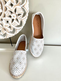 Mago -espadrillet, valkoinen