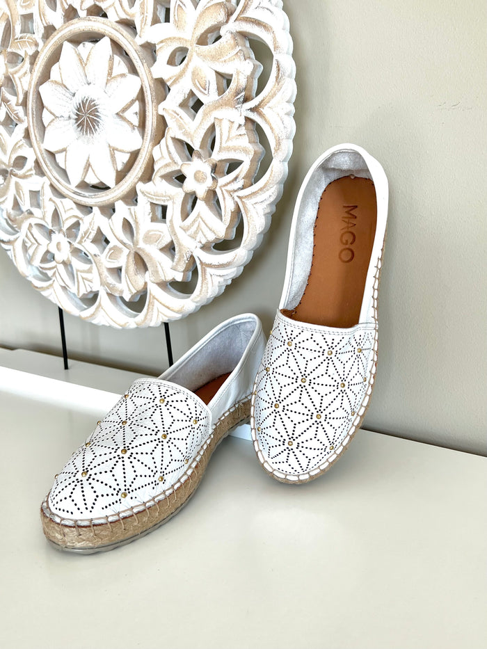 Mago espadrilles, white