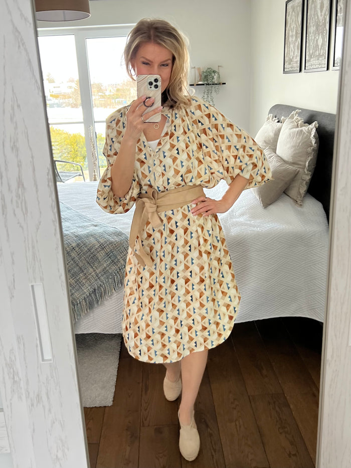 Florida dress, orange