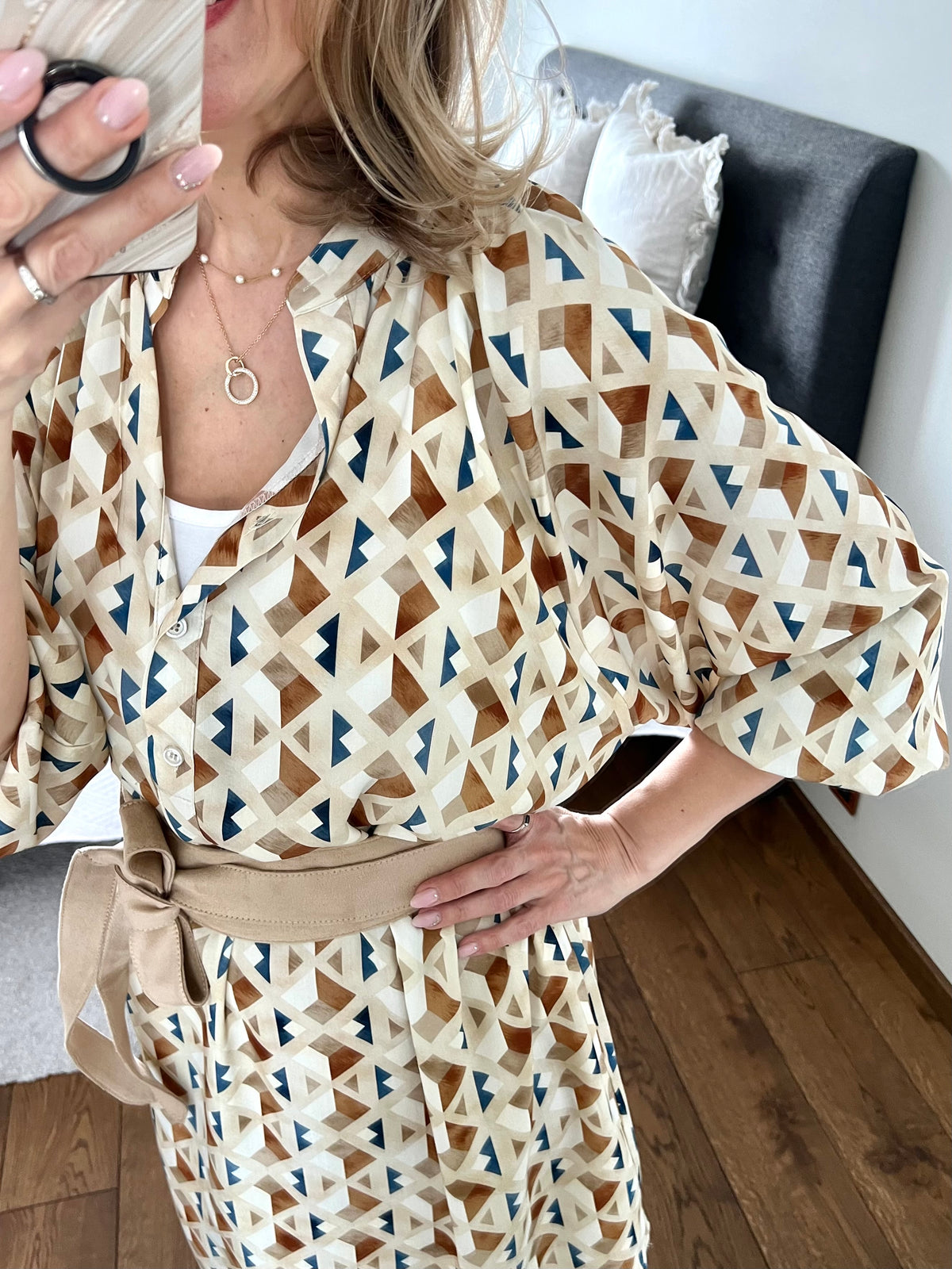 Florida -mekko, beige