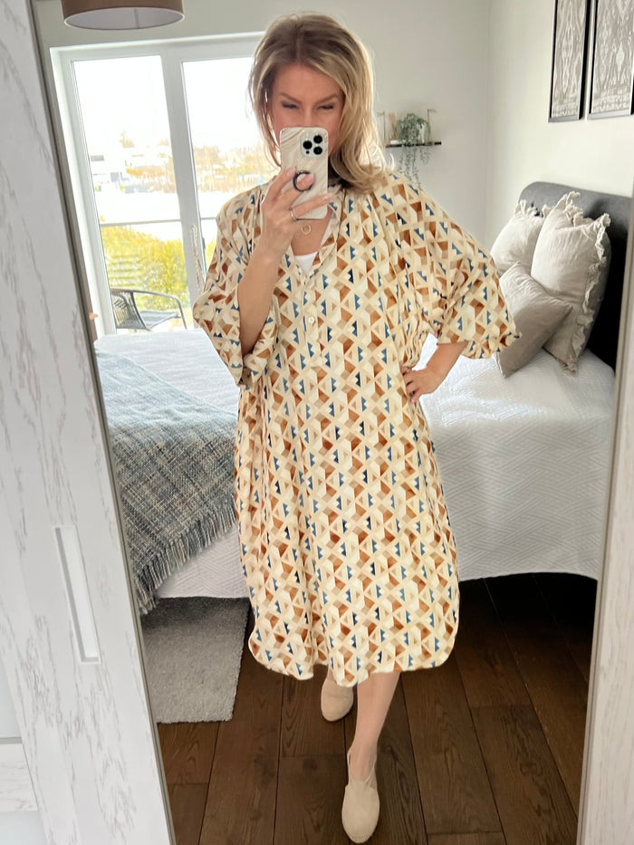 Florida dress, orange